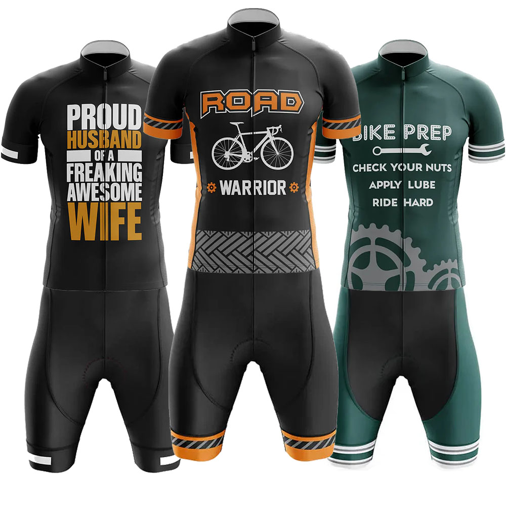 Mountain Biking Outfit - Road Warrior Cycling Clothing Uniform Jersey