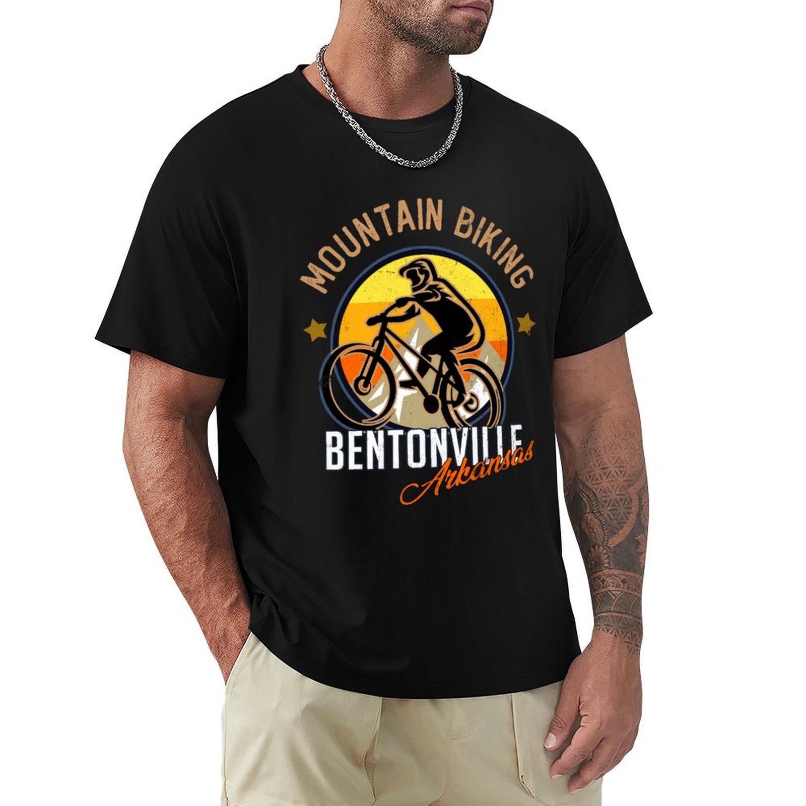Mountain Biking In Arkansas - bentonville arkansas mountain biking T-Shirt Utility