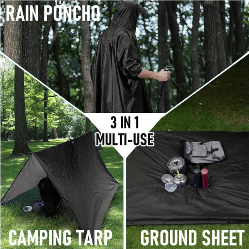 Mountain Biking Rucksack - Thickened Backpack Outdoor Hiking Raincoat Fishing