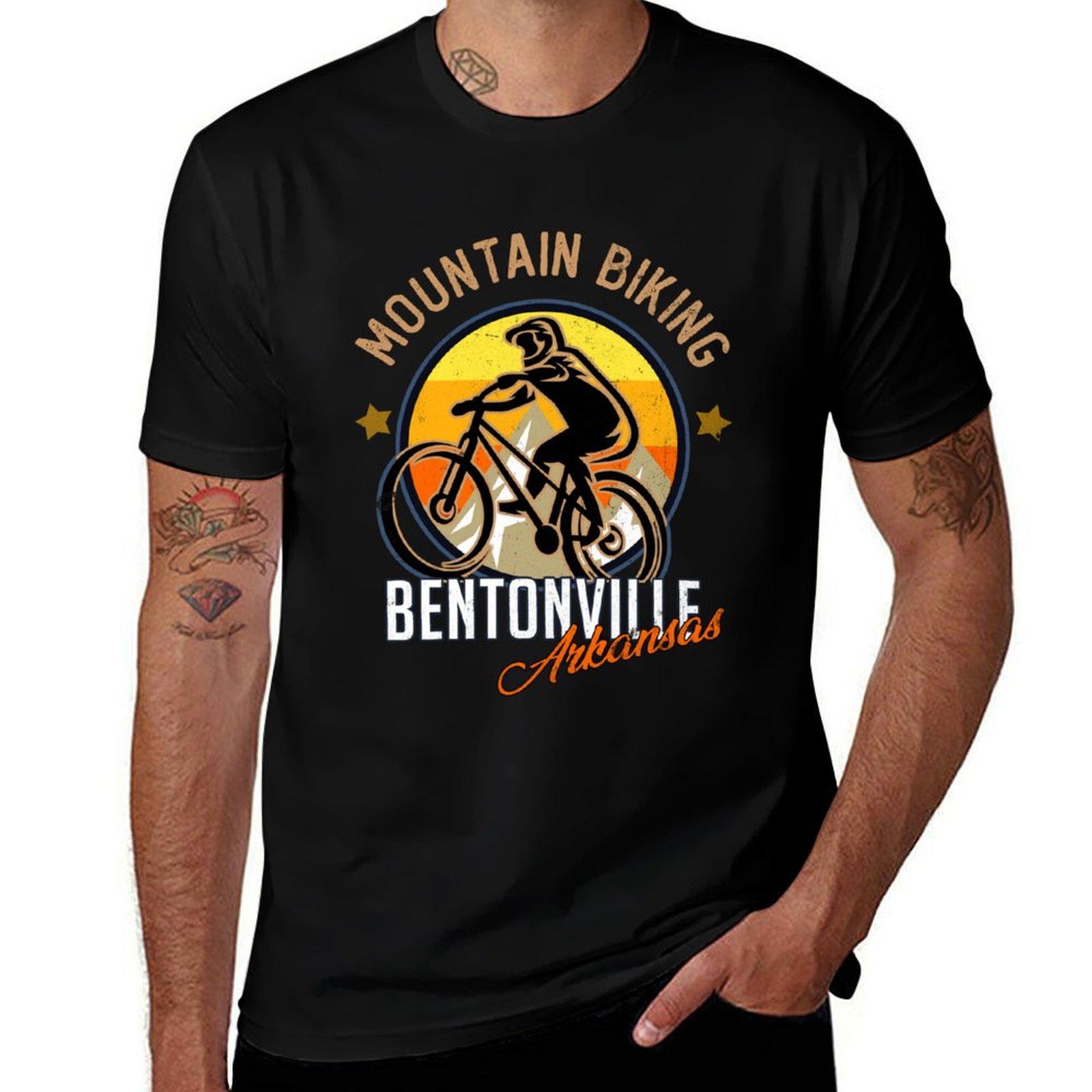 Mountain Biking In Arkansas - bentonville arkansas mountain biking T-Shirt Halloween