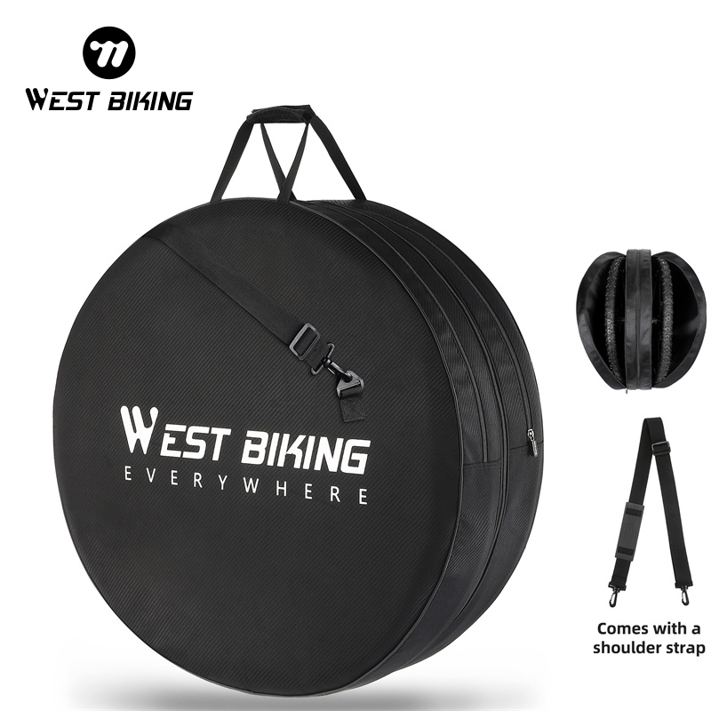 Mountain Biking Rucksack - WEST BIKING Bike Wheels Bag 26-29