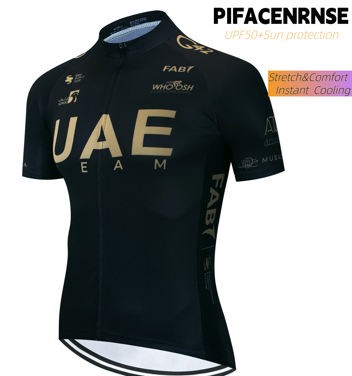 Mountain Biking Uae - UAE Pro Team Cycling Jersey Summer