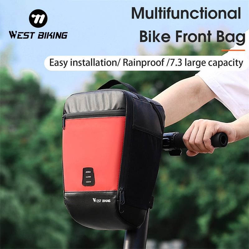 Mountain Biking Rucksack - WEST BIKING Multifunctional Bike Handlebar Bag