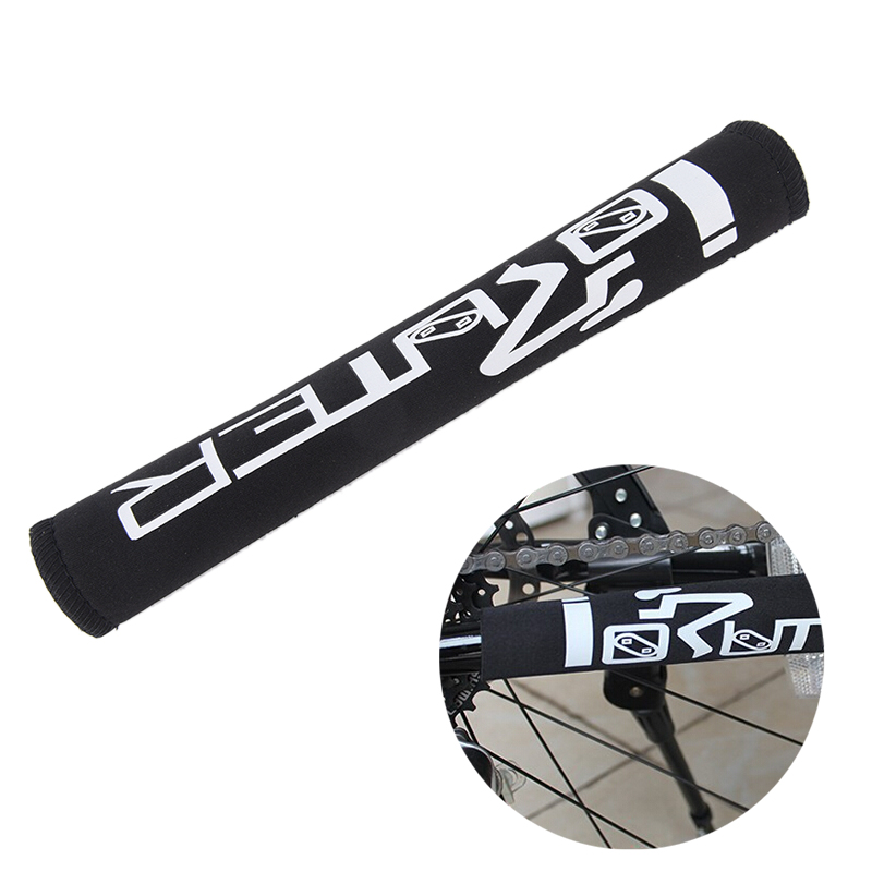 Chainstay Protector Wrap - 1pc Bike Chain Protector Black Cycling