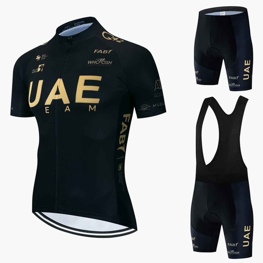Mountain Biking Uae - UAE Cycling Jersey Set Cycling Suit