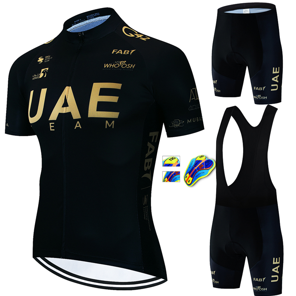 Mountain Biking Uae - UAE Man Cycling Set Bicycle Uniform