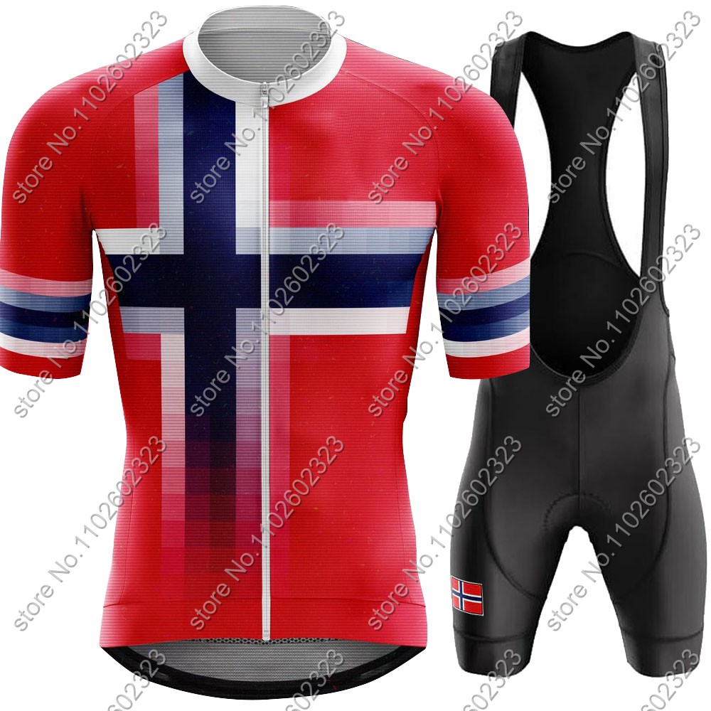 Mountain Biking Apparel - 2024 Norway Cycling Jersey National Team