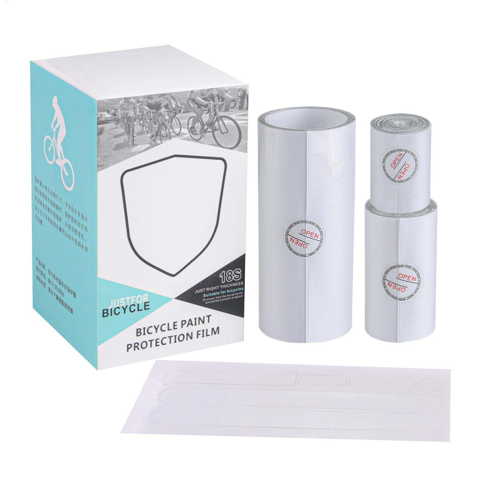 Chainstay Protector Wrap - Bike Frame Protection Tape Clear Pvc