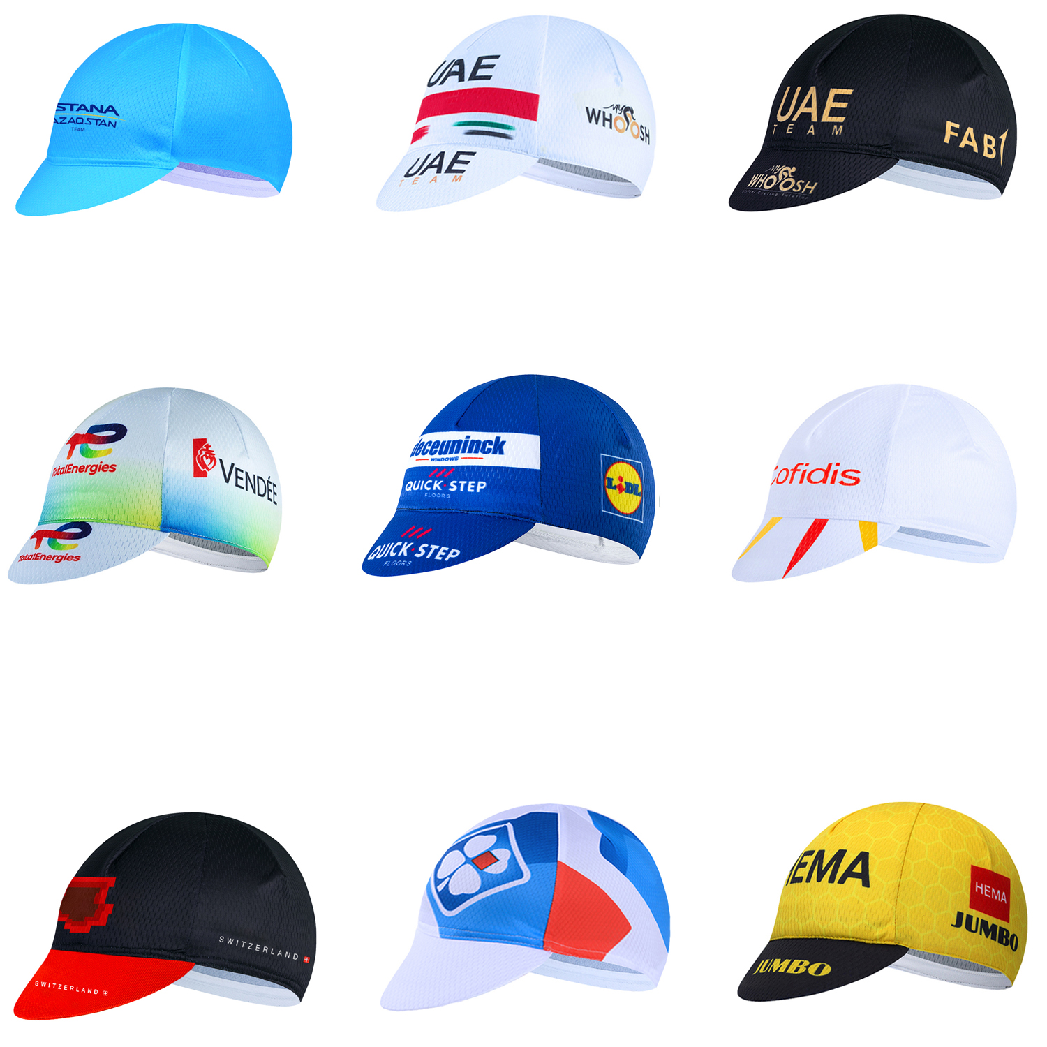 Mountain Biking Uae - Tour 2025 Cycling Hat UAE Team
