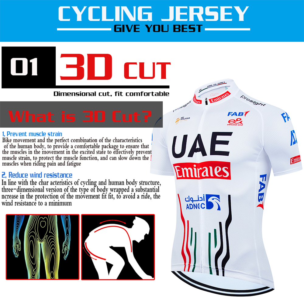 UAE Men's Sportswear Set Jacke - Mountain Biking Uae recensie en prijs