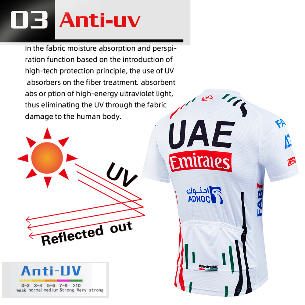 UAE Men's Sportswear Set Jacke - Mountain Biking Uae recensie en prijs