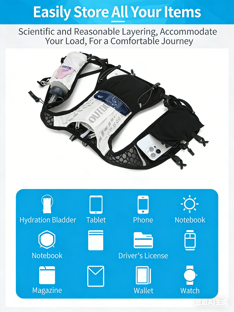 Reflective Running Hydration V - Mountain Biking Rucksack recensie en prijs