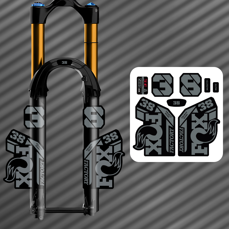 ENDURO Front Fork Stickers For - Mountain Biking Apparel recensie en prijs
