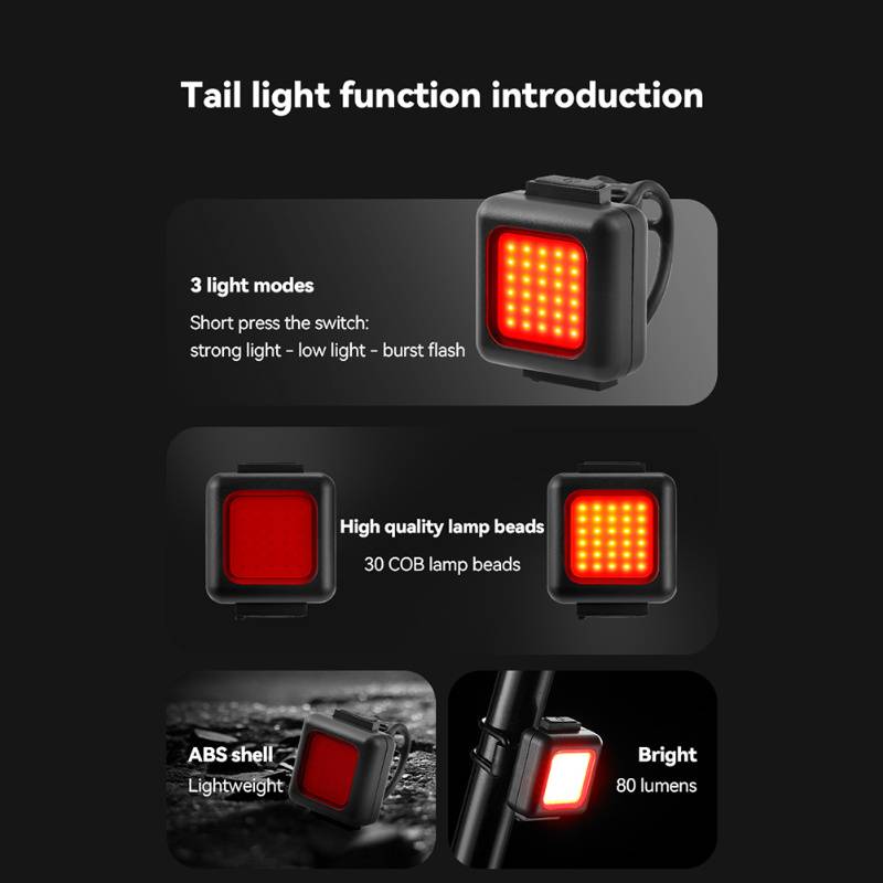 2 PCs Mini Mountain Bike Light - Mountain Biking Rucksack recensie en prijs