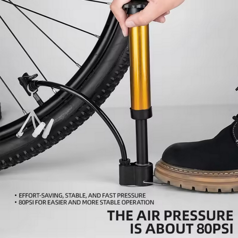 MTB Bicycle Pump 80 PSI Bike M - Mountain Biking Apparel recensie en prijs