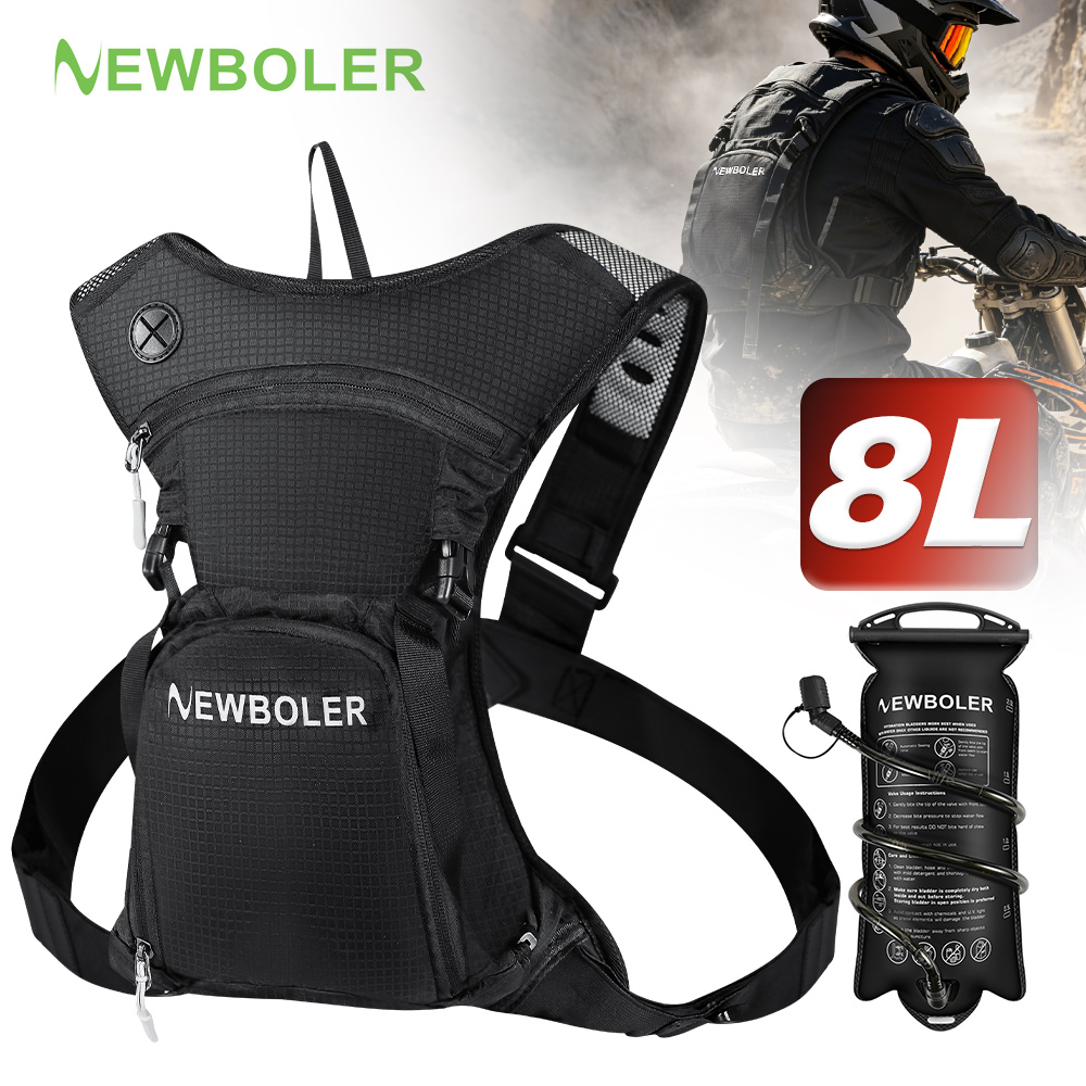 NEWBOLER 8L Motorcycle Cycling - Mountain Biking Rucksack recensie en prijs