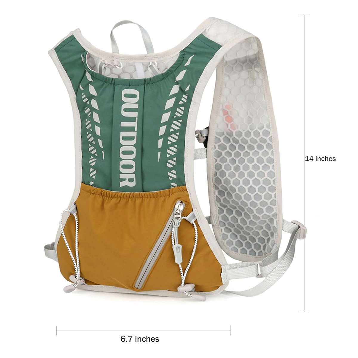 Reflective Running Hydration V - Mountain Biking Rucksack recensie en prijs