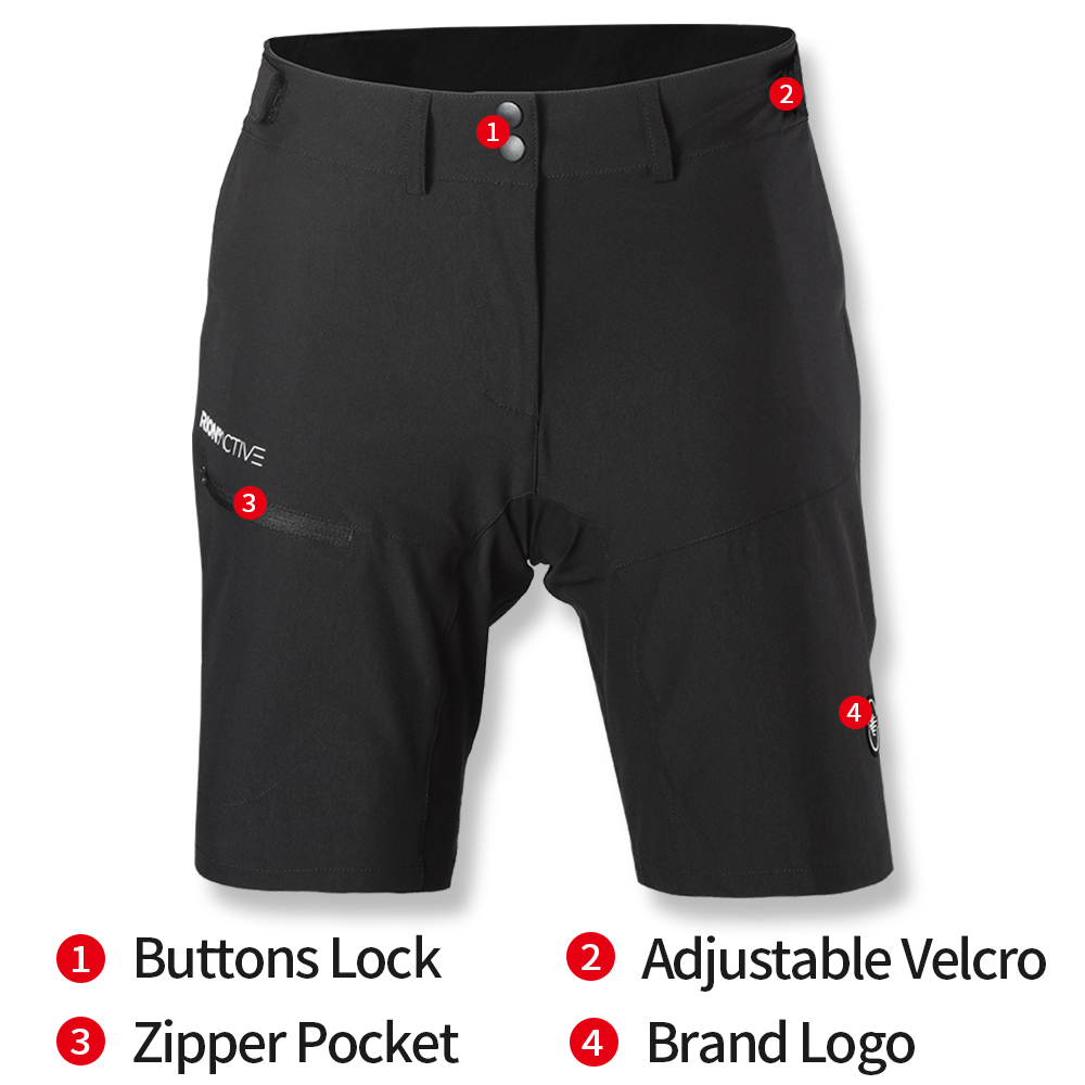 RION Men's Cycling Shorts Deta - Mountain Biking Outfit recensie en prijs