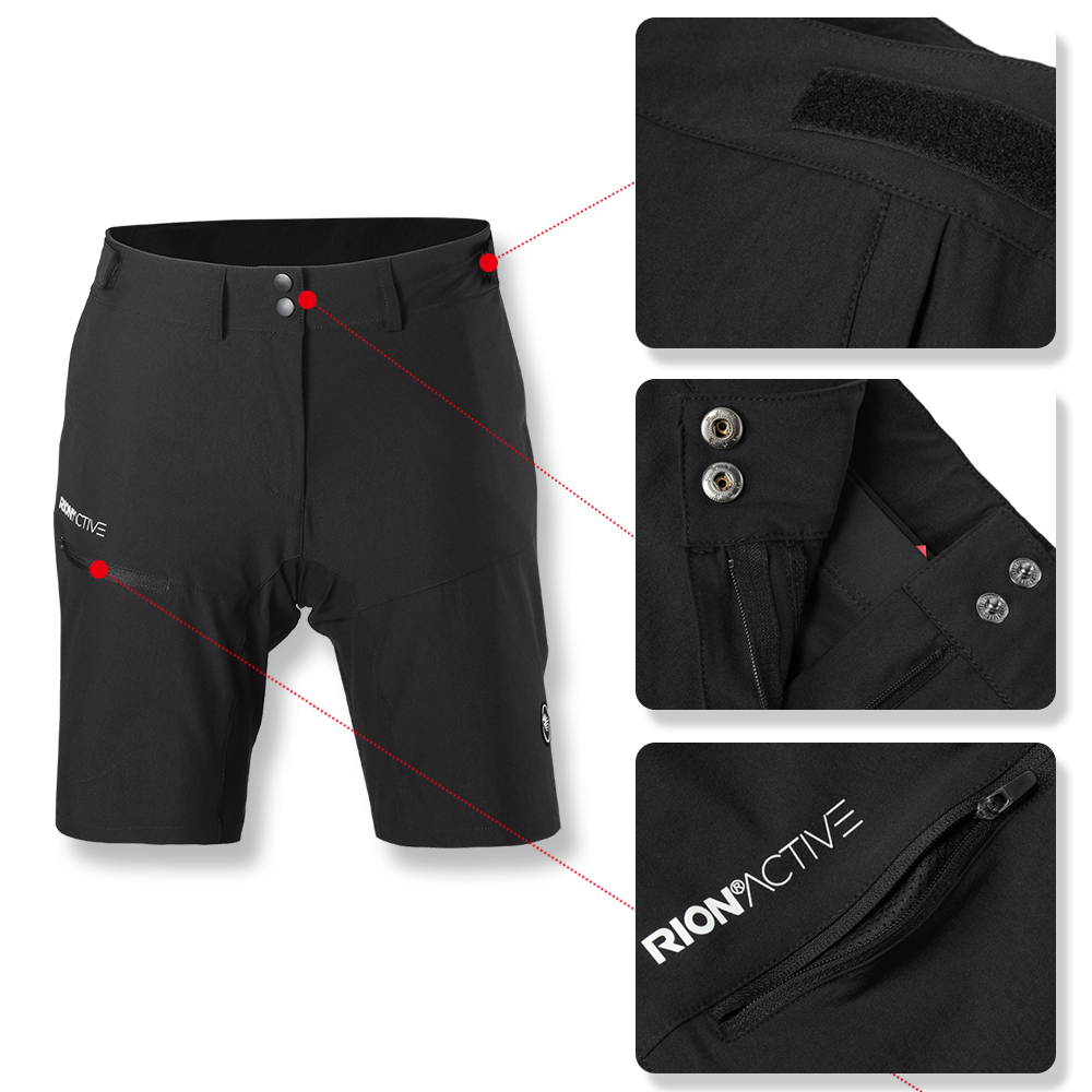RION Men's Cycling Shorts Deta - Mountain Biking Outfit recensie en prijs