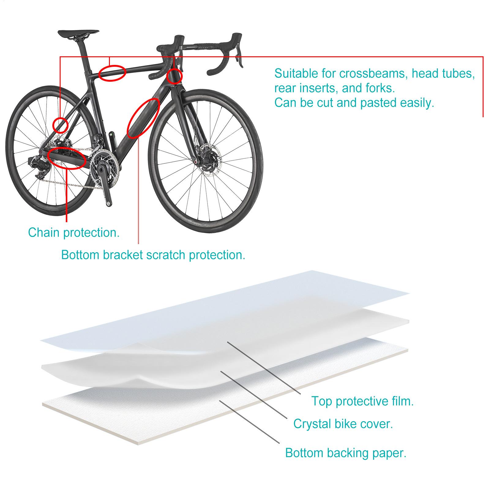 Bike Protection Tape Clear Pvc - Chainstay Protector Wrap recensie en prijs