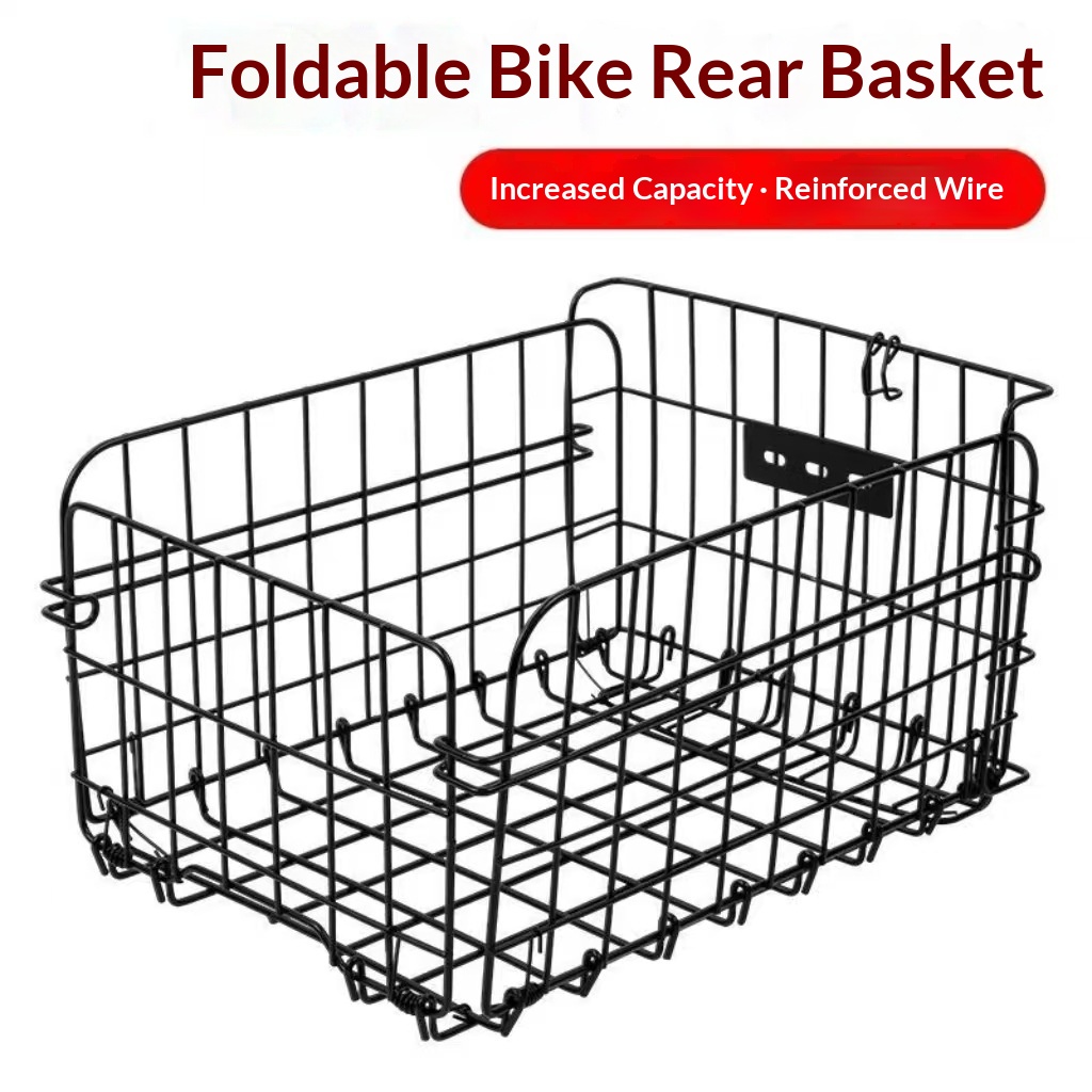 Foldable Bicycle Rear Basket L - Mountain Biking Rucksack recensie en prijs